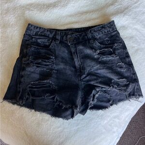 american eagle jean shorts